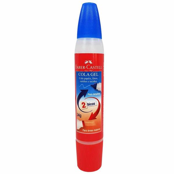 Cola Gel 34g Faber Castell Imagem de Cola Gel 34g Faber Castell