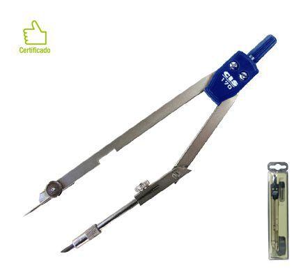 Compasso Para Desenho Técnico 3 Articulações Mod Cis 170 Imagem de Compasso Para Desenho Técnico 3 Articulações Mod Cis 170