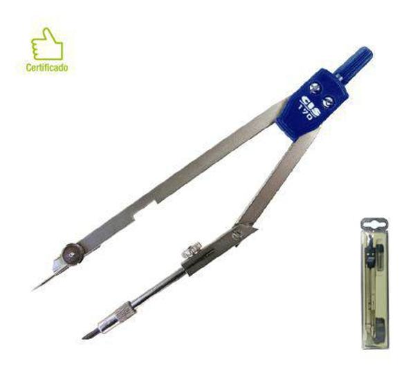 Compasso Para Desenho Técnico 3 Articulações Mod Cis 170 Imagem de Compasso Para Desenho Técnico 3 Articulações Mod Cis 170