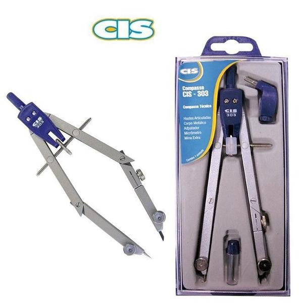 Compasso Técnico 3 Articulações Suporte Lapiseiras Cis 303 Imagem de Compasso Técnico 3 Articulações Suporte Lapiseiras Cis 303
