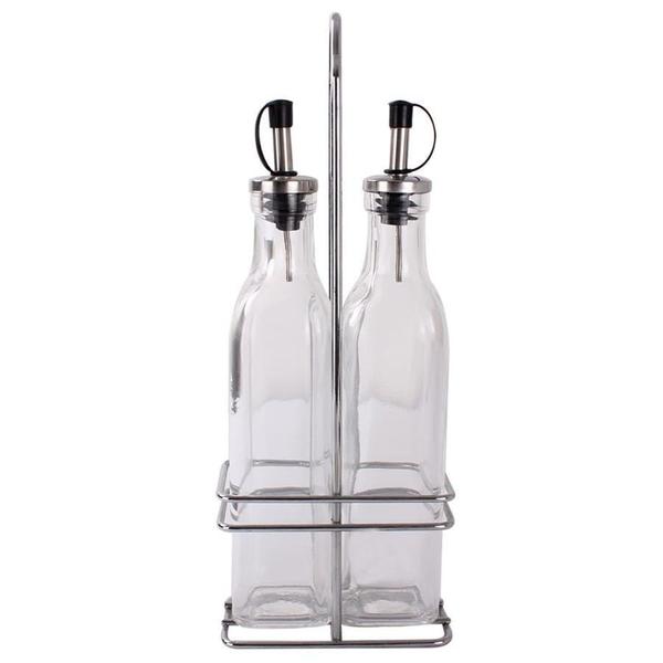 Conj galhet 2pcs azeite/vinagre c/sup 250ml uni/uni(10000169uniuni - Niazi Imagem de Conj galhet 2pcs azeite/vinagre c/sup 250ml uni/uni(10000169uniuni
