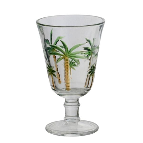 Conjunto Coqueiro com Jarra e 6 Taças - Lyor Imagem de Conjunto Coqueiro com Jarra e 6 Taças
