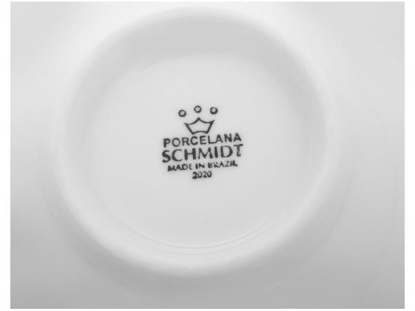 Conjunto de Bowls Branco Porcelana Schmidt 500ml - 70810132200030500000 4 Peças Imagem de Conjunto de Bowls Branco Porcelana Schmidt 500ml
