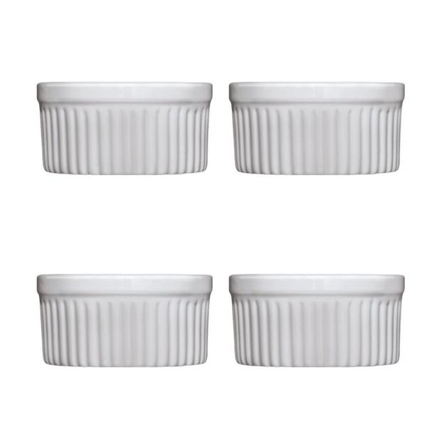 Conjunto de ramekins de porcelana 4 peças - Germer Imagem de Conjunto de ramekins de porcelana 4 peças