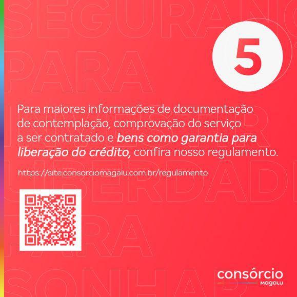 Consórcio de Serviços 12 Mil - Consórcio Magalu Imagem de Consórcio de Serviços 12 Mil