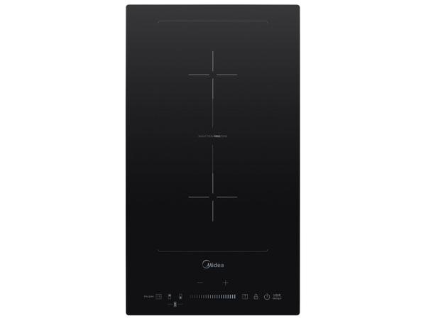 Cooktop 2 Bocas Elétrico Midea Vitrocerâmico Touch Preto Acendimento Automáti...