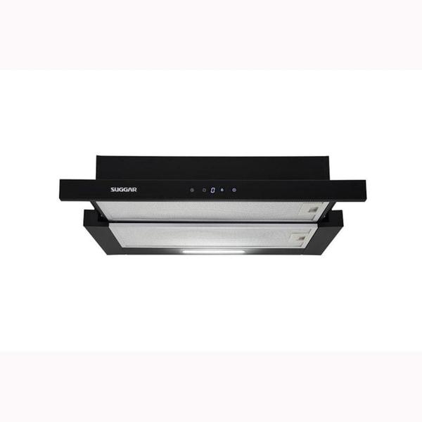Depurador De Embutir Slim Touch 80 Cm Preto Suggar 220V