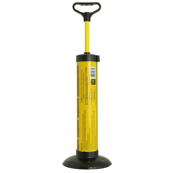 Desentupidor manual redondo Multiuso para vasos sanitários, pias, tubulações do tipo bomba de sucção 180mm Vonder potente Imagem de Desentupidor manual redondo Multiuso para vasos sanitários, pias, tubulações do tipo bomba de sucção 180mm Vonder potente