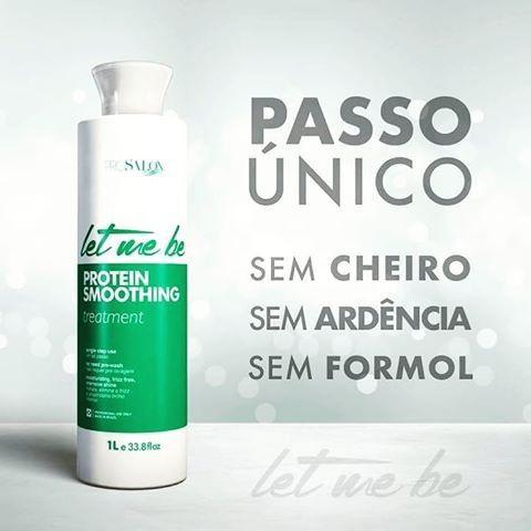 pro salon let me be protein smoothing treatment