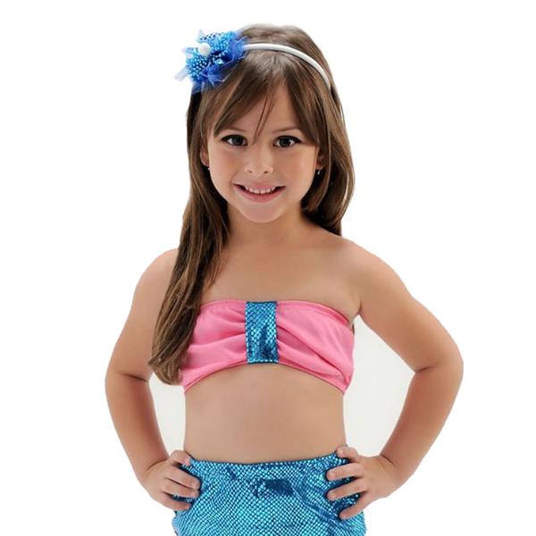 Fantasia Infantil Longo Pequena Sereia Ariel Azul - Anjo Fantasias Imagem de Fantasia Infantil Longo Pequena Sereia Ariel Azul