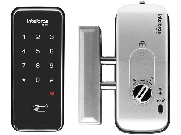 Fechadura Digital de Sobrepor FR 201 Preta Intelbras