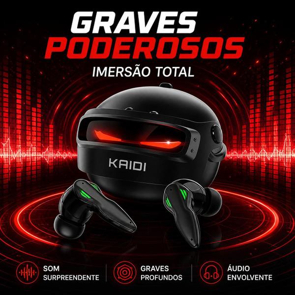 Fone Kaidi Kd-777 Tws Bluetooth V5.3 Novo 2024 Mod Kd 777
