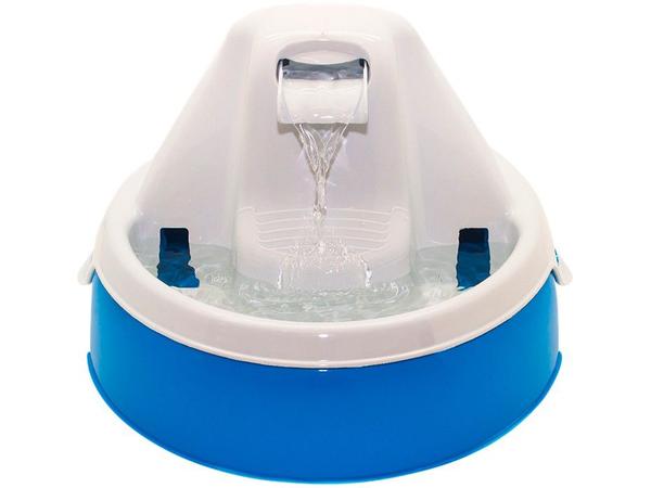 Fonte Bebedouro Eletrônico Para Cachorro e Gato - Programável Amicus Aqua Flow Azul e Branco Imagem de Fonte Bebedouro Eletrônico Para Cachorro e Gato
