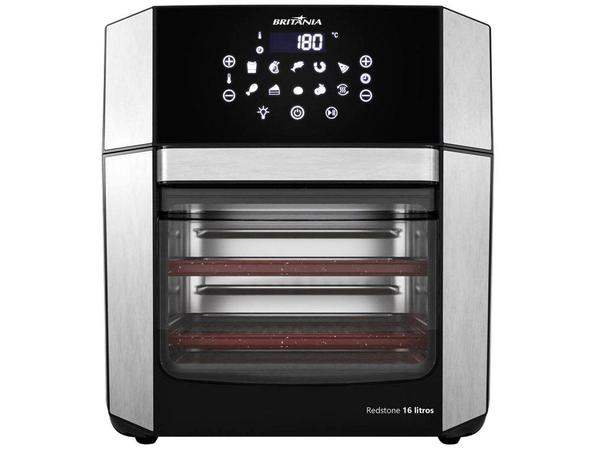 Air Fryer Oven Britânia 16L 4 em 1 Porta Removível BAF16A 220V