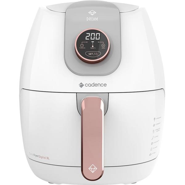 Fritadeira Sem Óleo 3L Cadence Dream Rosé Gold