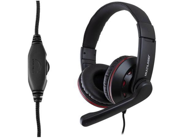 Headset Gamer Warrior PH335 PC P2 Preto
