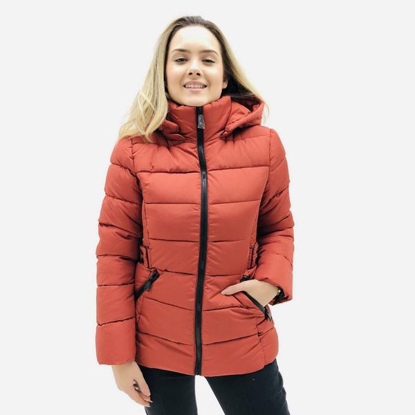 jaqueta nylon puff feminina