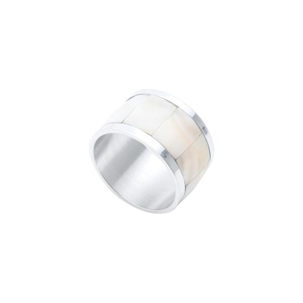 JOGO 4 PC ANÉIS DE AÇO INOX P/GUARDANAPO MADREPÉROLA 5X3cm - Prestige Imagem de JOGO 4 PC ANÉIS DE AÇO INOX P/GUARDANAPO MADREPÉROLA 5X3cm