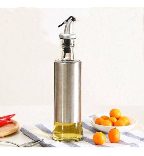 Kit 2 P. Azeite / Galheteiro 300 Ml Vidro Aço Inox Dosador - Uny Home Imagem de Kit 2 P. Azeite / Galheteiro 300 Ml Vidro Aço Inox Dosador