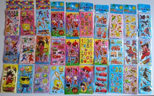 Kit 240 Cartelas Adesivo Infantil Sticker Vários Personagens de Menino e Menina - Stickers Imagem de Kit 240 Cartelas Adesivo Infantil Sticker Vários Personagens de Menino e Menina