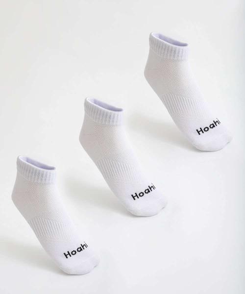 Kit 3 Pares Meias Feminina Soquete Branco-78054