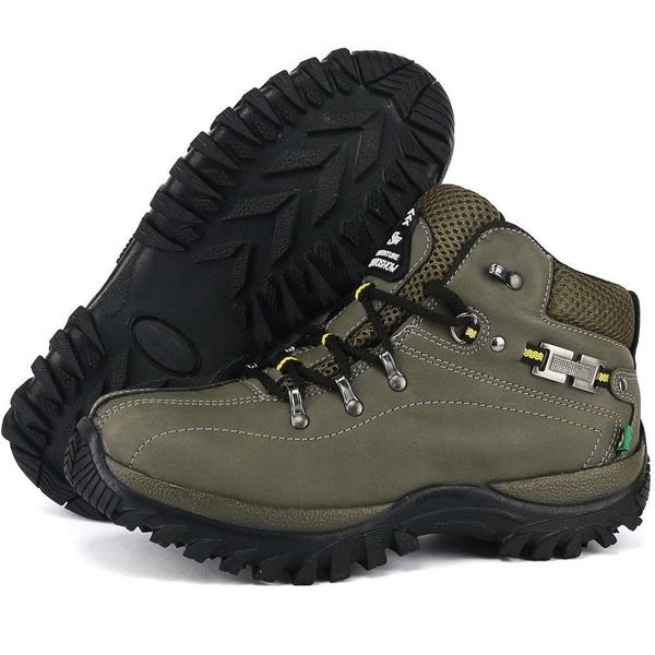 Kit Bota Coturno Adventure Cano Médio Lançamento + Relógio - Sw Shoes Imagem de Kit Bota Coturno Adventure Cano Médio Lançamento + Relógio