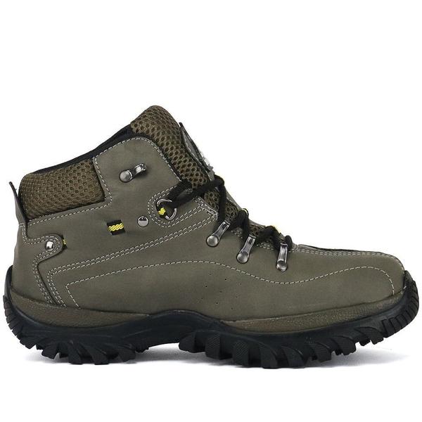 Kit Bota Coturno Adventure Cano Médio Lançamento + Relógio - Sw Shoes Imagem de Kit Bota Coturno Adventure Cano Médio Lançamento + Relógio