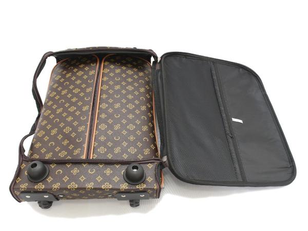 Kit mala de viagem de bordo quadrada com rodinha e média mão Clearance