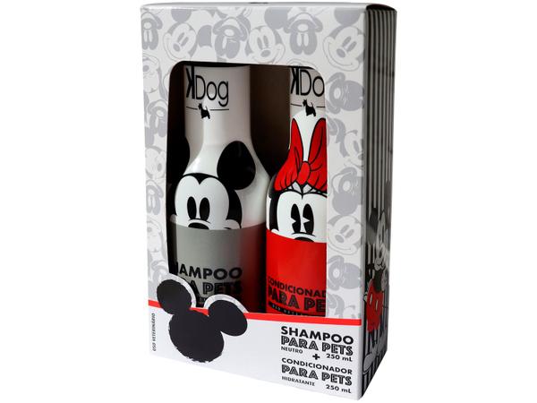 Kit Shampoo e Condicionador Cachorro e Gato - Neutro K-Dog Disney 250ml Imagem de Kit Shampoo e Condicionador Cachorro e Gato