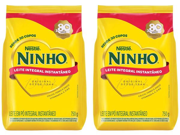 Leite em Pó Integral Instantâneo Nestlé Ninho