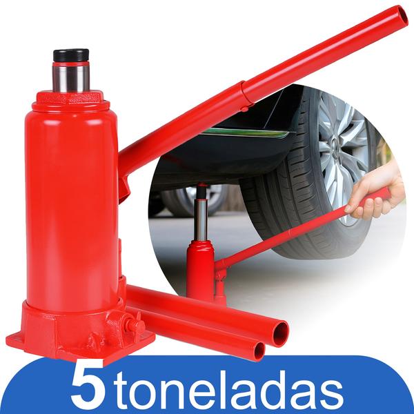 Macaco Hidráulico Automotivo Estilo Garrafa 5000kg Carro Van Caminhonete Top
