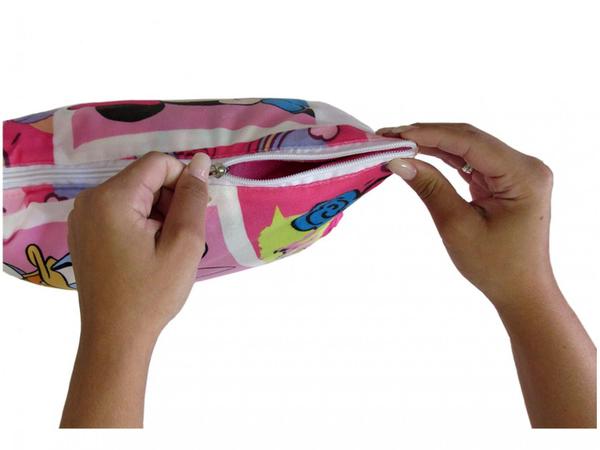 Manta Almofada Juvenil Jolitex Microfibra Disney - Minnie Rosa Imagem de Manta Almofada Juvenil Jolitex Microfibra Disney