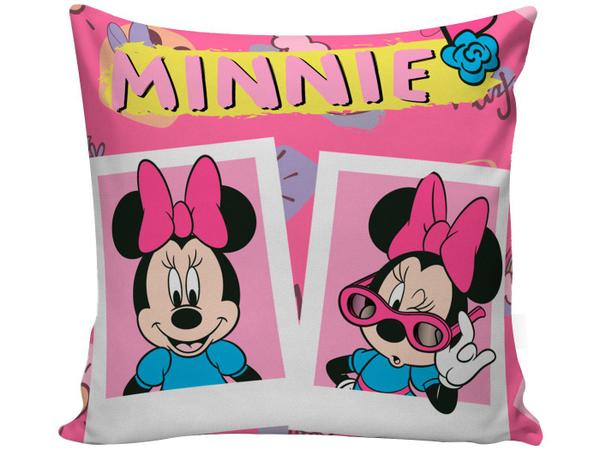 Manta Almofada Juvenil Jolitex Microfibra Disney - Minnie Rosa Imagem de Manta Almofada Juvenil Jolitex Microfibra Disney