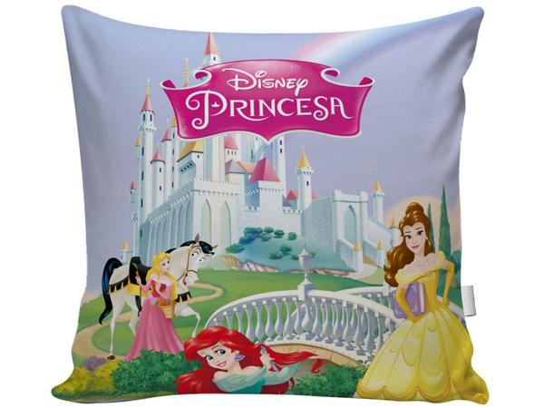 Manta Almofada Juvenil Jolitex Microfibra Disney - Princesas Rosa Imagem de Manta Almofada Juvenil Jolitex Microfibra Disney
