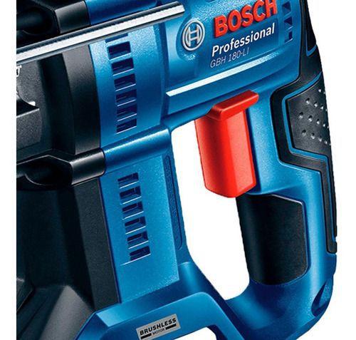Martelete Rompedor Perfurador Bat 18v Gbh 180-li Bosch Imagem de Martelete Rompedor Perfurador Bat 18v Gbh 180-li Bosch