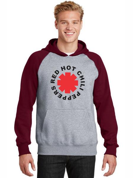 red hot chili peppers moletom com capuz grey