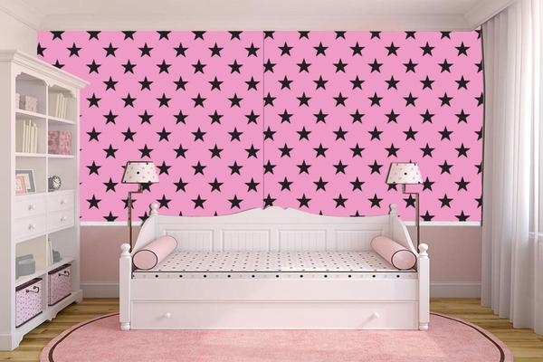 Papel de parede adesivo infantil estrela barbie( med. 90x300 cm) - Atitude Signs Imagem de Papel de parede adesivo infantil estrela barbie( med. 90x300 cm)