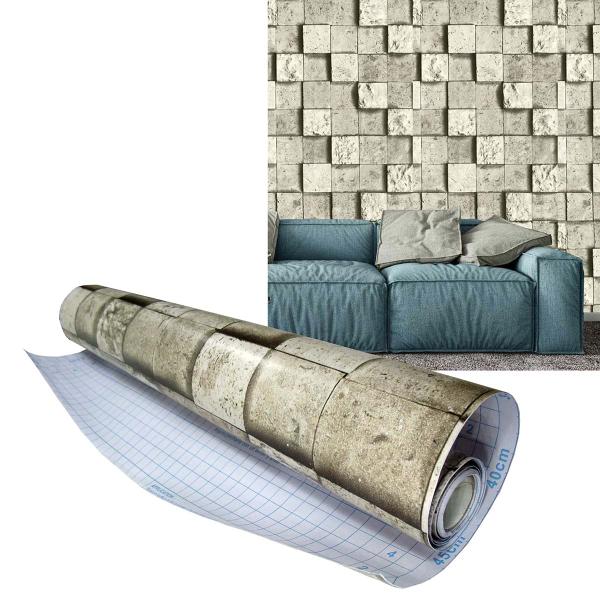 Papel de Parede Autoadesivo Vinilico Rolo Lavavel Fosco Decorativo Canjiquinha Pedra Cinza (bsl-42079-1-G-4) - Braslu Imagem de Papel de Parede Autoadesivo Vinilico Rolo Lavavel Fosco Decorativo Canjiquinha Pedra Cinza (bsl-42079-1-G-4)