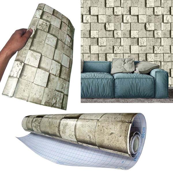 Papel de Parede Autoadesivo Vinilico Rolo Lavavel Fosco Decorativo Canjiquinha Pedra Cinza (bsl-42079-1-G-4) - Braslu Imagem de Papel de Parede Autoadesivo Vinilico Rolo Lavavel Fosco Decorativo Canjiquinha Pedra Cinza (bsl-42079-1-G-4)