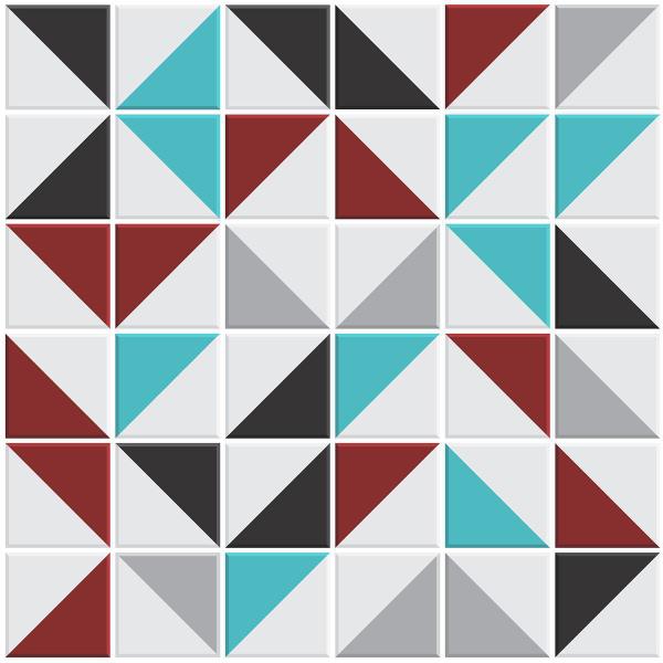 Papel de Parede Azulejo para Cozinha Retângulo - Várias Cores - Tacolado Imagem de Papel de Parede Azulejo para Cozinha Retângulo - Várias Cores