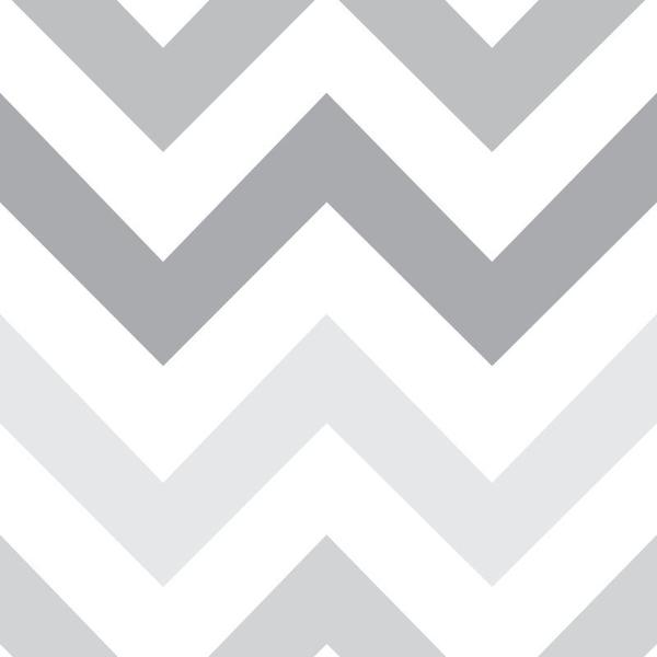 Papel de Parede Chevron em tons de Cinza e Branco - Inove Papéis De Parede Imagem de Papel de Parede Chevron em tons de Cinza e Branco