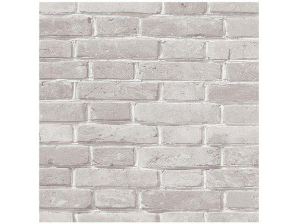 Papel de Parede Cinza Tijolinho Bobinex Uau! - Elementos Naturais 52cmx1000cm Imagem de Papel de Parede Cinza Tijolinho Bobinex Uau!