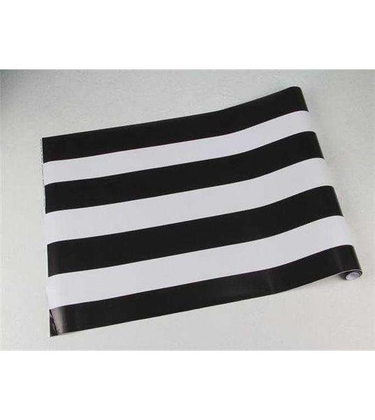Papel de Parede Com Listras em Preto e Branco Para Salas e Quartos - Papel E Parede Adesivos Imagem de Papel de Parede Com Listras em Preto e Branco Para Salas e Quartos