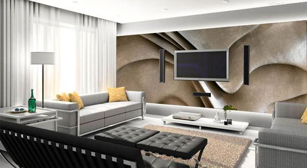 Papel de parede decorativo 3d force - Atitude Signs Imagem de Papel de parede decorativo 3d force