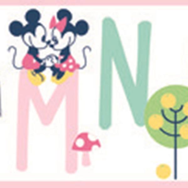 Papel de Parede Disney Minnie e Mickey DI0971BD E - Wiler-K Imagem de Papel de Parede Disney Minnie e Mickey DI0971BD E