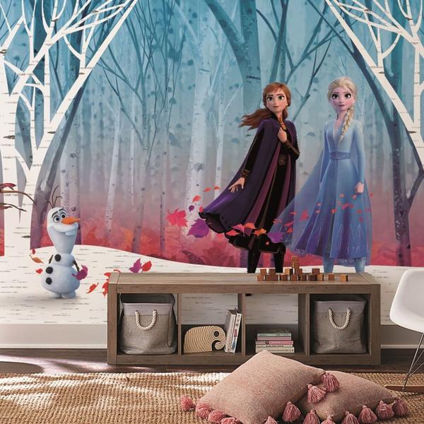 Papel de Parede Frozen Disney RMK11415M Painel - Wiler-K Imagem de Papel de Parede Frozen Disney RMK11415M Painel