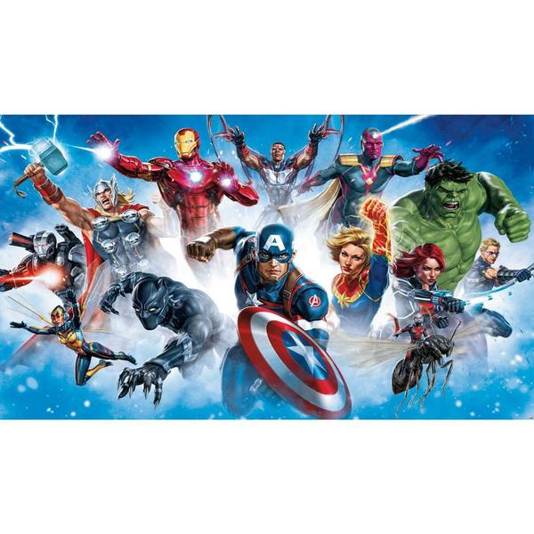 Papel de Parede Herois Marvel RMK11411M Painel - Wiler-K Imagem de Papel de Parede Herois Marvel RMK11411M Painel
