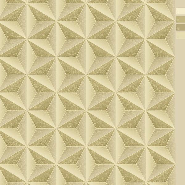 Papel de Parede Importado Estrela Dourado Com 10m Durável - Kantai Imagem de Papel de Parede Importado Estrela Dourado Com 10m Durável