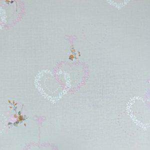 Papel de Parede Infantil Coleção Olá Baby 2 OL220101R Floral Corações Bege, Rosa, Marfim, Marrom - Kantai Imagem de Papel de Parede Infantil Coleção Olá Baby 2 OL220101R Floral Corações Bege, Rosa, Marfim, Marrom