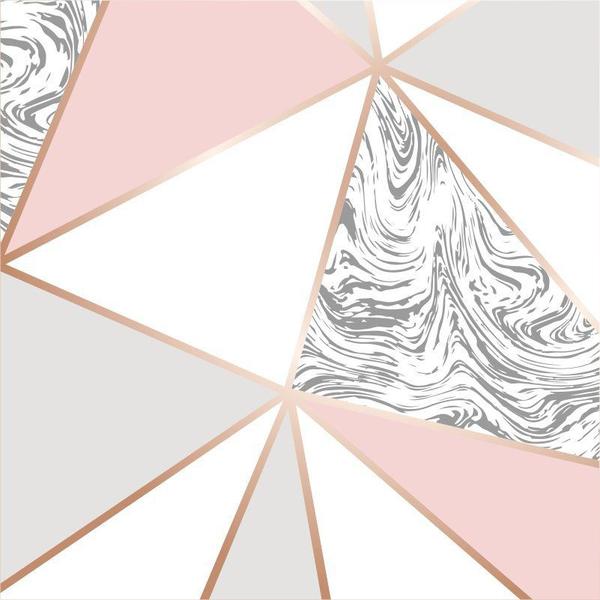 Papel de Parede Zara Mármore Rose Gold - Papel E Parede Adesivos Imagem de Papel de Parede Zara Mármore Rose Gold